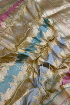 Rangkaat Pastel tone Jangla Saree