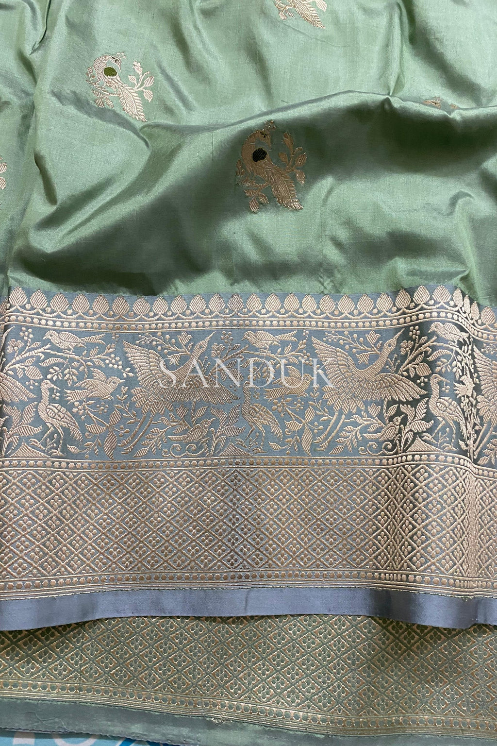 Mayuri Sage Green (Saree)